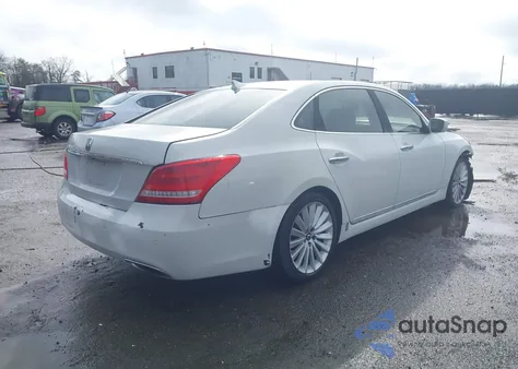 2014 Hyundai Equus Ultimate z USA, uszkodzony, nr VIN KMHGH4JH0EU079362